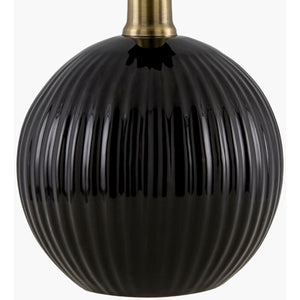   Modern European furniture - Pleated Linen Ceramic Table Lamp - www.oroa.com | Oroa.com