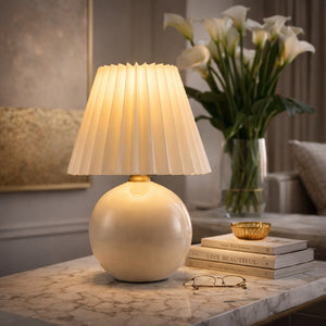   Modern European furniture - Ceramic Sphere Table Lamp - www.oroa.com | Oroa.com