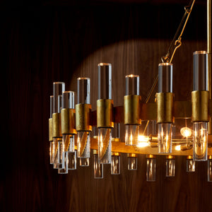   Modern European furniture - 8-Light Gold Chandelier - www.oroa.com | Oroa.com