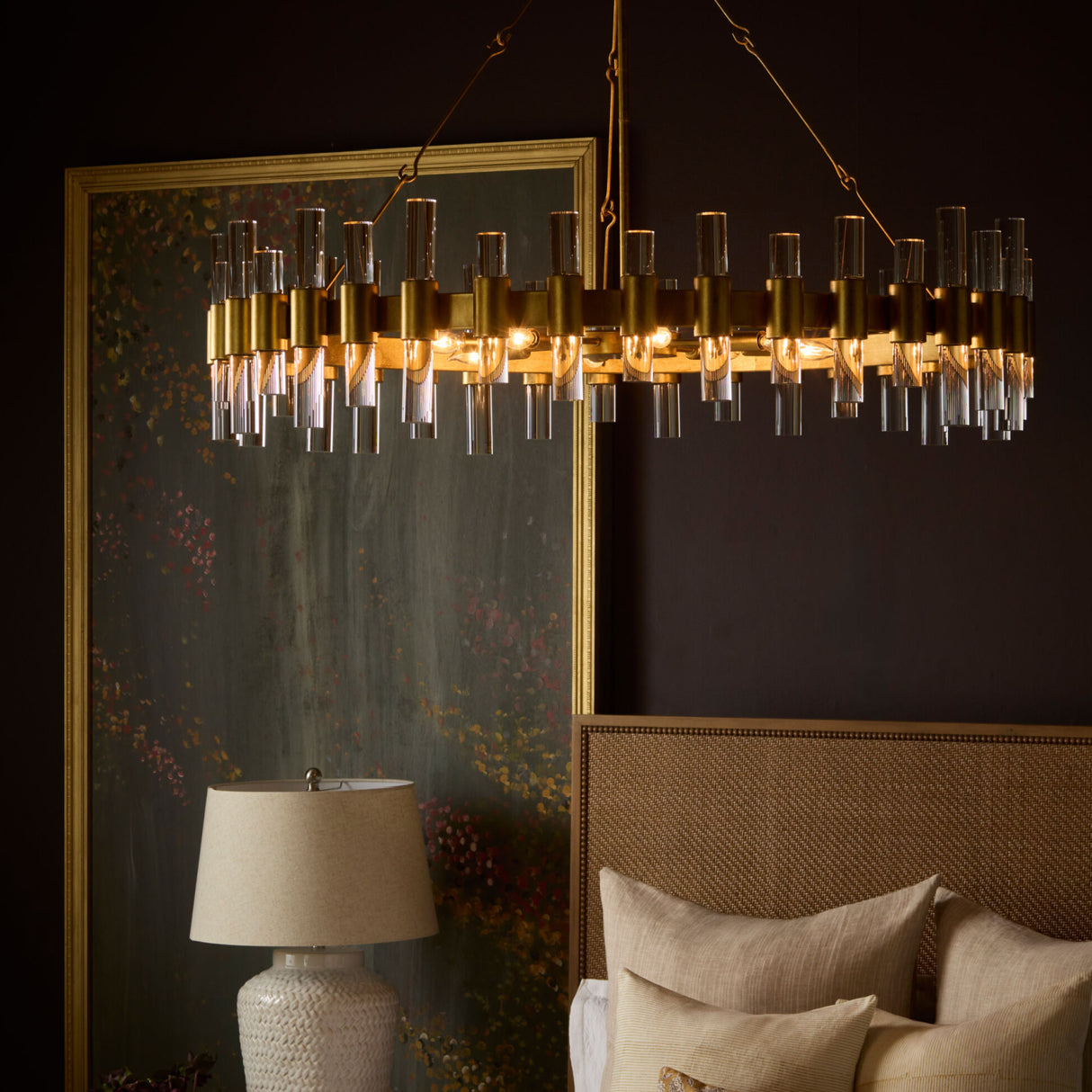   Modern European furniture - 8-Light Gold Chandelier - www.oroa.com | Oroa.com