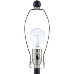   Modern European furniture - Black Organic Textured Table Lamp - www.oroa.com | Oroa.com