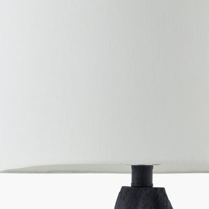   Modern European furniture - Black Textured Accent Table Lamp - www.oroa.com | Oroa.com