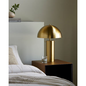  Modern European furniture - Gold Dome Accent Table Lamp - www.oroa.com | Oroa.com