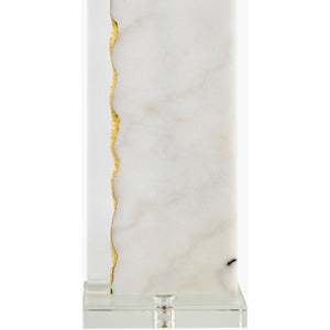   Modern European furniture - Gold Leaf Marble Table Lamp - www.oroa.com | Oroa.com
