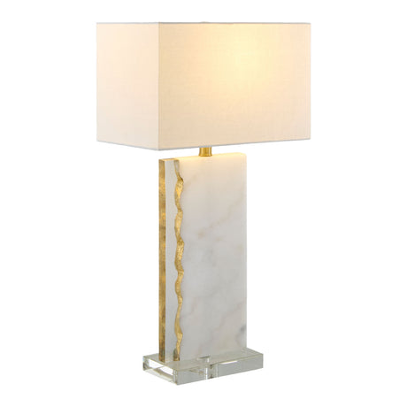   Modern European furniture - Gold Leaf Marble Table Lamp - www.oroa.com | Oroa.com