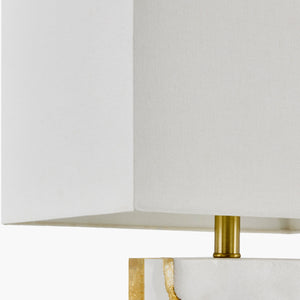   Modern European furniture - Gold Leaf Marble Table Lamp - www.oroa.com | Oroa.com
