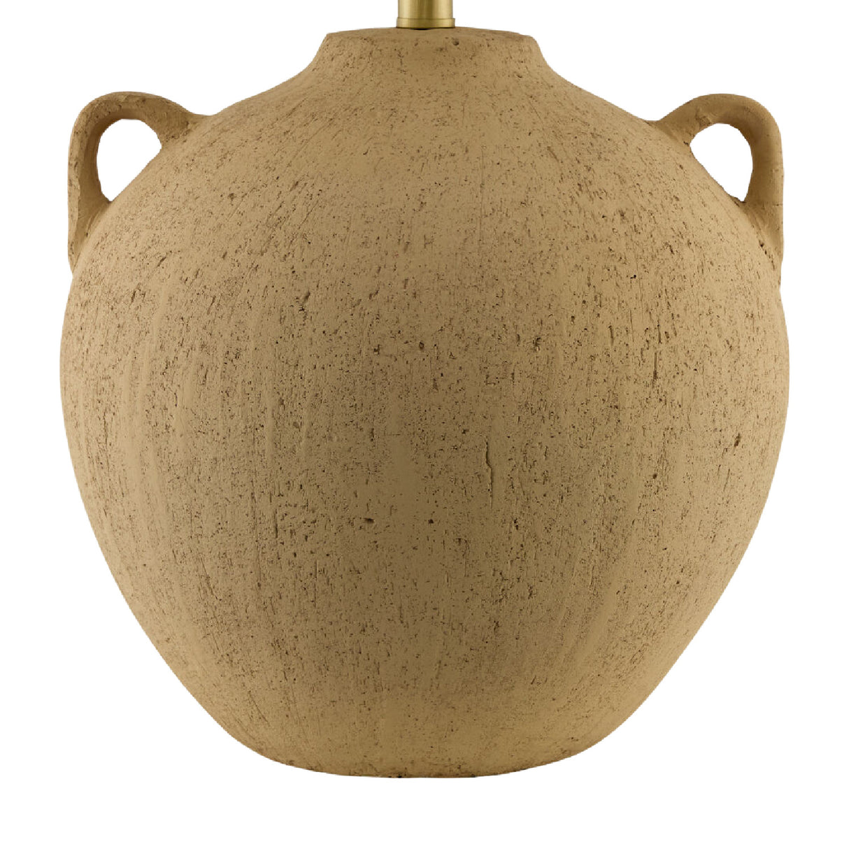   Modern European furniture - Brown Ceramic Linen Table Lamp - www.oroa.com | Oroa.com