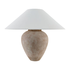   Modern European furniture - Glazed Brown Ceramic Table Lamp - www.oroa.com | Oroa.com