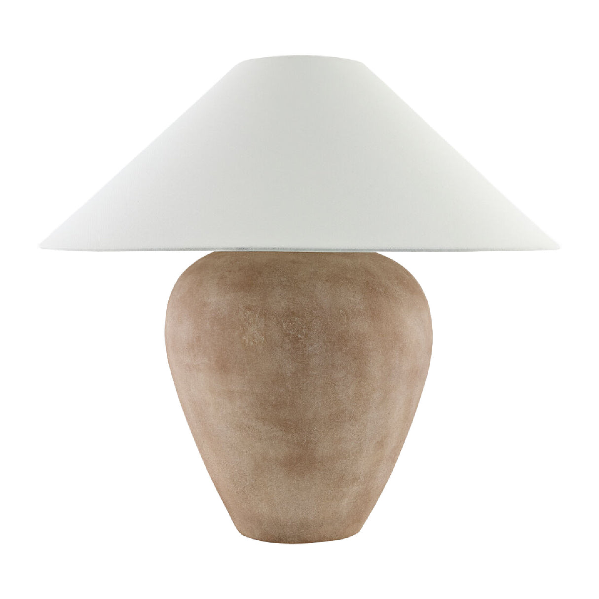   Modern European furniture - Glazed Brown Ceramic Table Lamp - www.oroa.com | Oroa.com