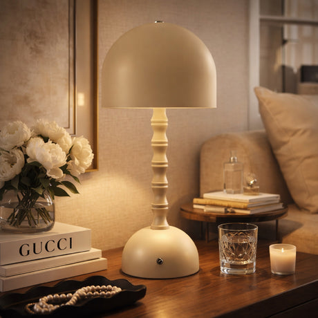   Modern European furniture - Painted Iron Dome Table Lamp - www.oroa.com | Oroa.com