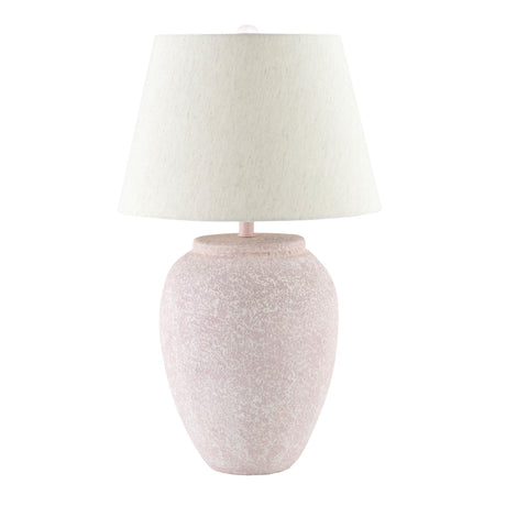   Modern European furniture - Distressed White Paper Table Lamp - www.oroa.com | Oroa.com