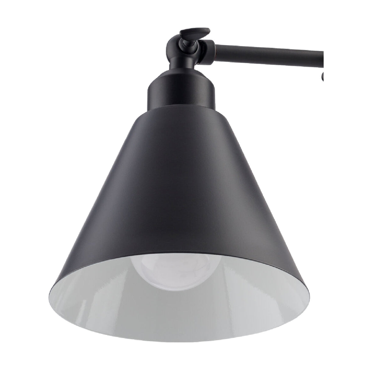   Modern European furniture - Black Conical Metal Wall Lamp - www.oroa.com | Oroa.com