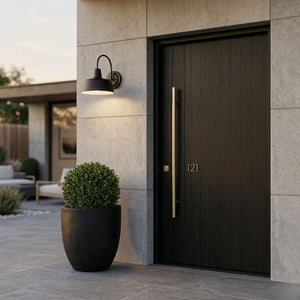   Modern European furniture - Black Iron Wall Lamp - www.oroa.com | Oroa.com