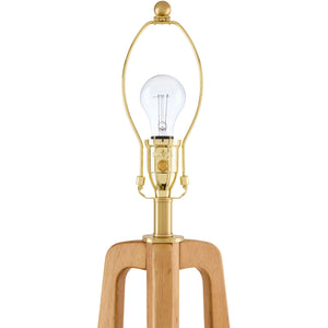   Modern European furniture - Brown Rubberwood Floor Lamp - www.oroa.com | Oroa.com