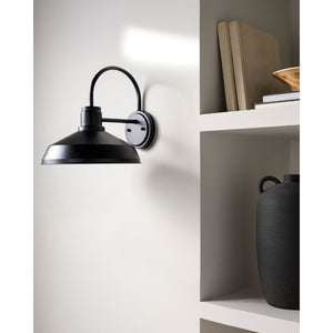   Modern European furniture - Outdoor Black Metal Wall Lamp - www.oroa.com | Oroa.com