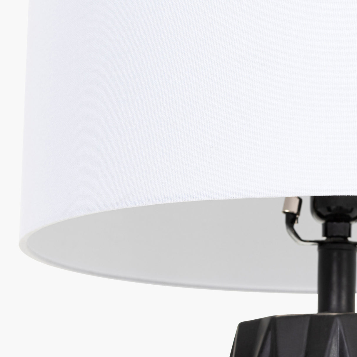   Modern European furniture - Black Ceramic Faceted Table Lamp - www.oroa.com | Oroa.com