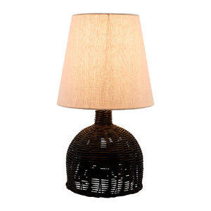   Modern European furniture - Brown Rattan Base Table Lamp - www.oroa.com | Oroa.com