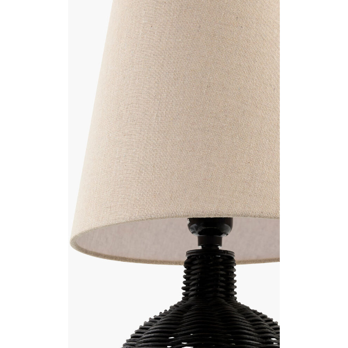  Modern European furniture - Brown Rattan Base Table Lamp - www.oroa.com | Oroa.com