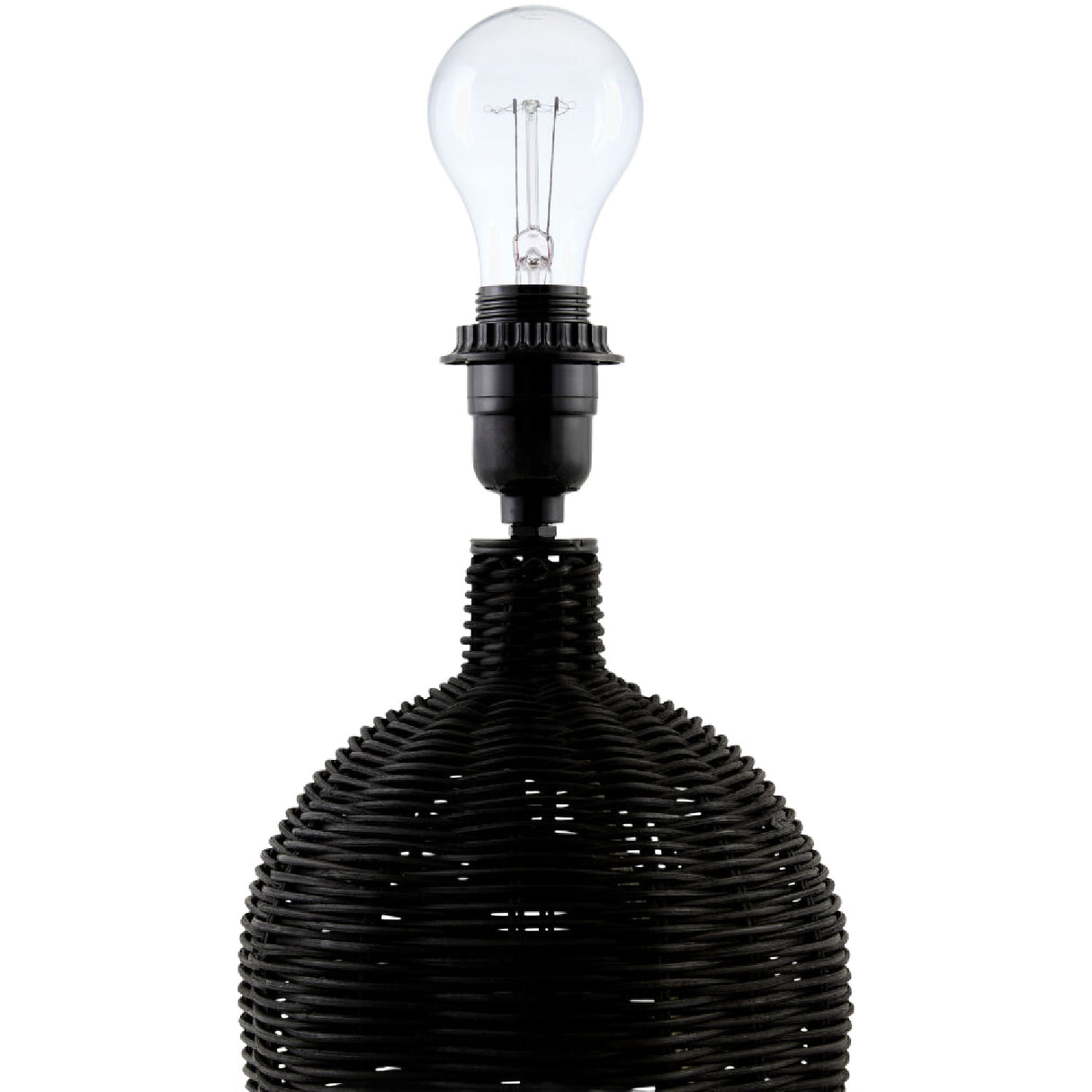   Modern European furniture - Brown Rattan Base Table Lamp - www.oroa.com | Oroa.com