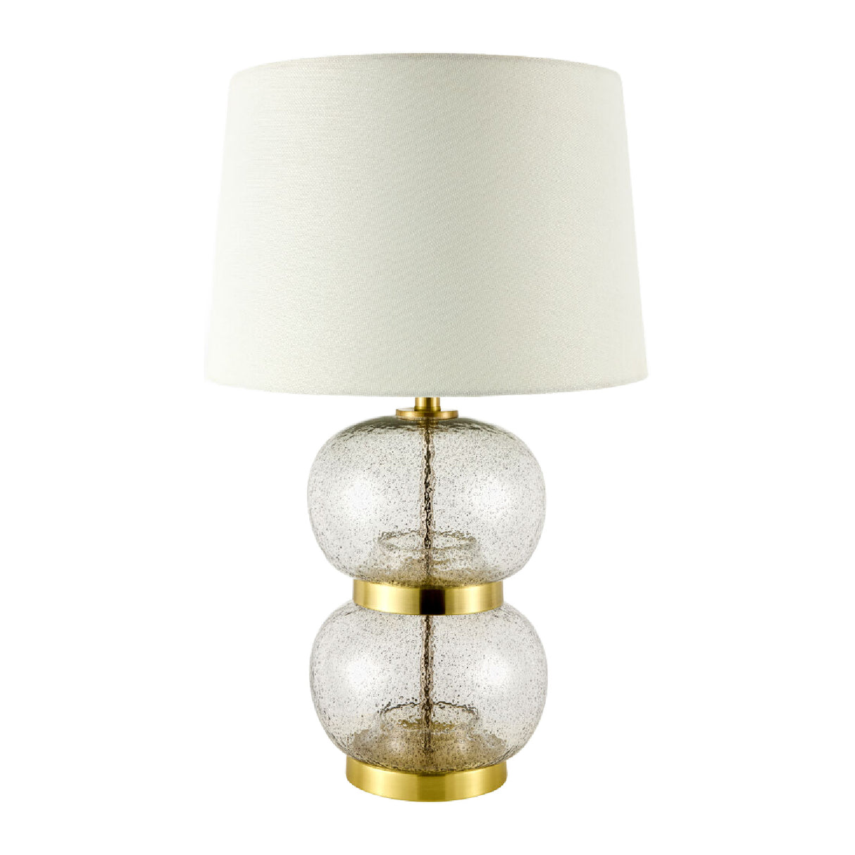   Modern European furniture - Textured Clear Glass Table Lamp - www.oroa.com | Oroa.com