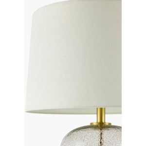   Modern European furniture - Textured Clear Glass Table Lamp - www.oroa.com | Oroa.com