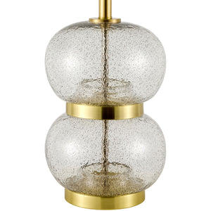   Modern European furniture - Textured Clear Glass Table Lamp - www.oroa.com | Oroa.com