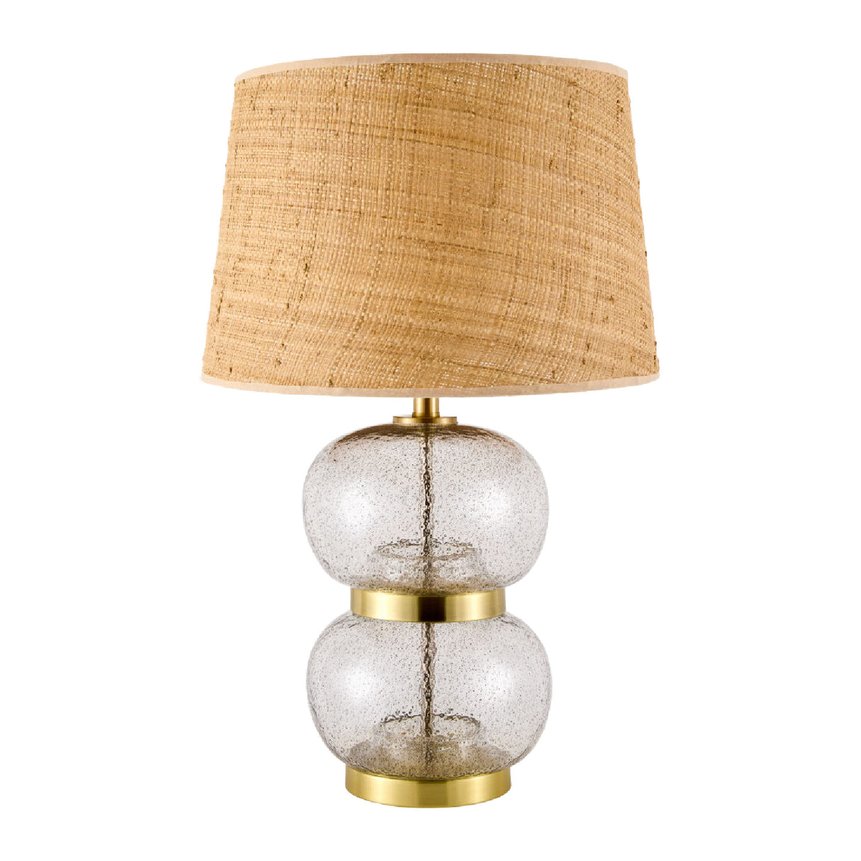   Modern European furniture - Textured Clear Glass Table Lamp - www.oroa.com | Oroa.com