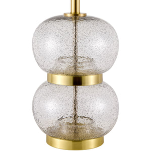   Modern European furniture - Textured Clear Glass Table Lamp - www.oroa.com | Oroa.com