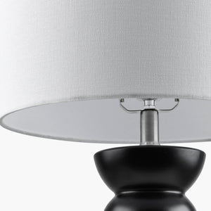   Modern European furniture - Black Ceramic Table Lamp - www.oroa.com | Oroa.com