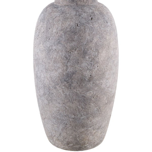   Modern European furniture - Linen Painted Cement Table Lamp - www.oroa.com | Oroa.com