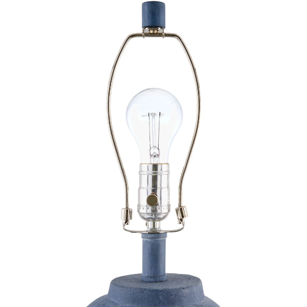   Modern European furniture - Linen Painted Cement Table Lamp - www.oroa.com | Oroa.com