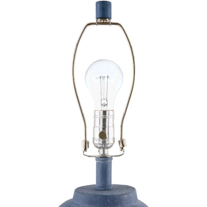   Modern European furniture - Linen Painted Cement Table Lamp - www.oroa.com | Oroa.com