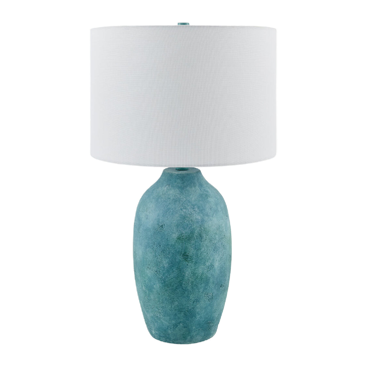  Modern European furniture - Linen Painted Cement Table Lamp - www.oroa.com | Oroa.com