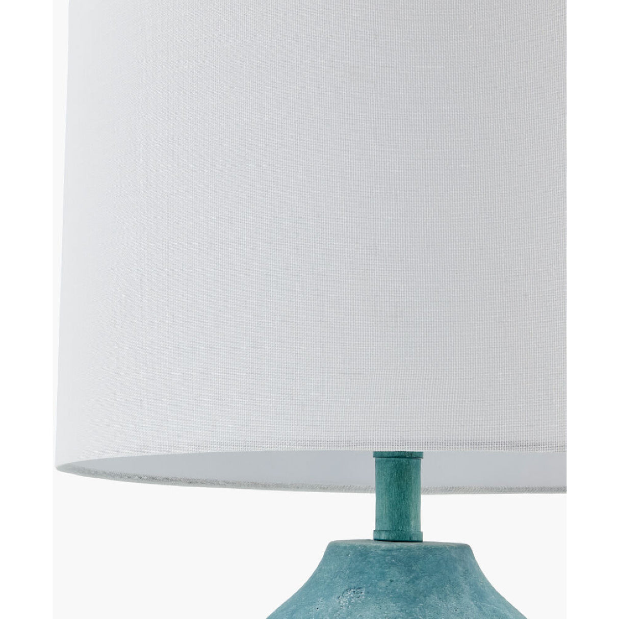   Modern European furniture - Linen Painted Cement Table Lamp - www.oroa.com | Oroa.com