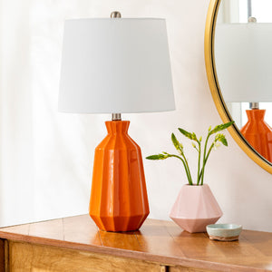   Modern European furniture - Neon Glazed Ceramic Table Lamp - www.oroa.com | Oroa.com