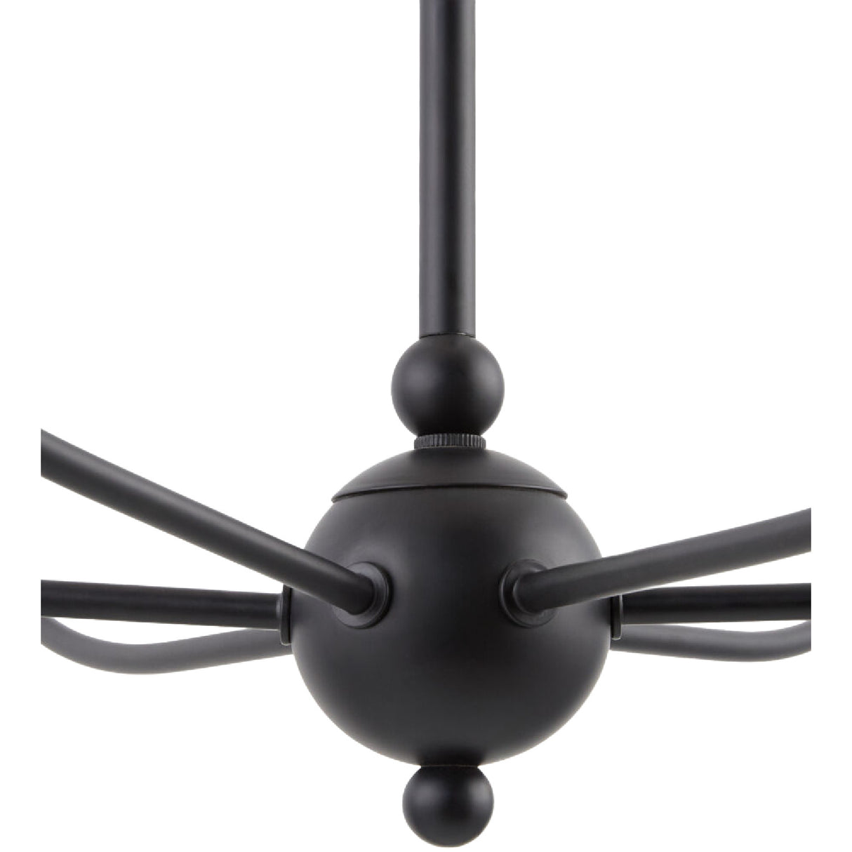   Modern European furniture - 6-Light White Linen Chandelier - www.oroa.com | Oroa.com