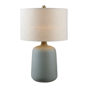   Modern European furniture - Ceramic Beige Linen Table Lamp - www.oroa.com | Oroa.com
