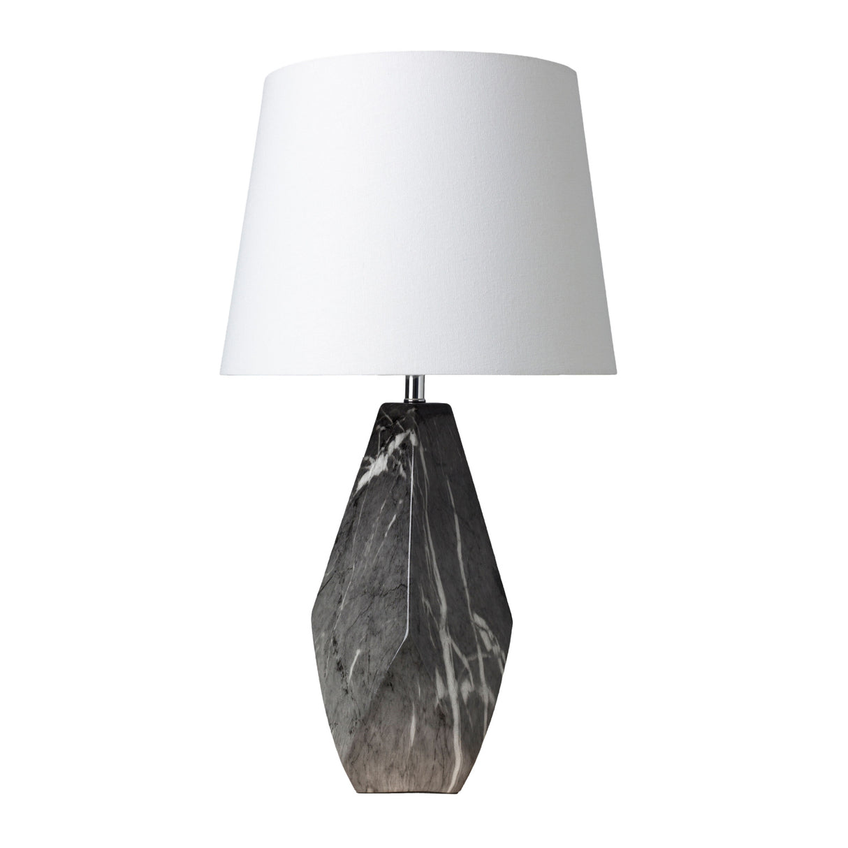   Modern European furniture - Marbled Black Ceramic Table Lamp - www.oroa.com | Oroa.com