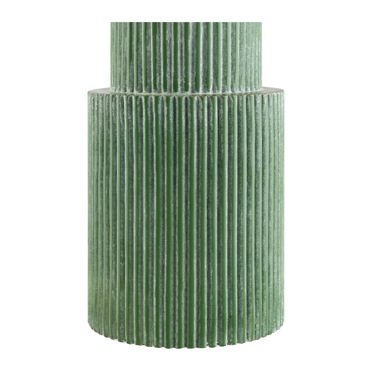   Modern European furniture - Ridged Green Accent Table Lamp - www.oroa.com | Oroa.com