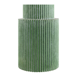   Modern European furniture - Ridged Green Accent Table Lamp - www.oroa.com | Oroa.com
