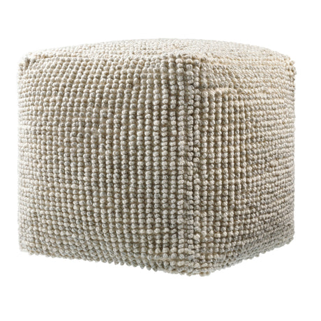   Modern European furniture - Gray Woven Cube Outdoor Pouf - www.oroa.com | Oroa.com