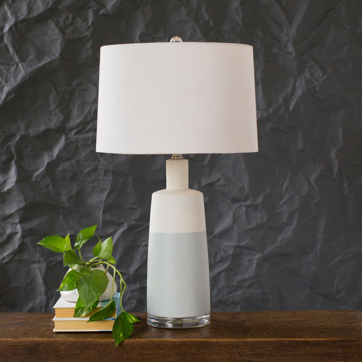   Modern European furniture - Two-Toned Ceramic Table Lamp - www.oroa.com | Oroa.com
