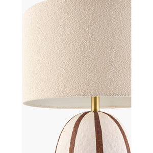   Modern European furniture - Vertical Lined Ceramic Table Lamp - www.oroa.com | Oroa.com