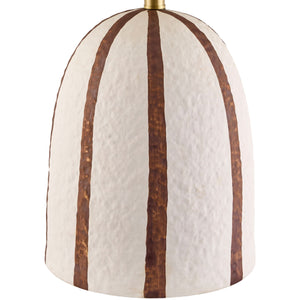   Modern European furniture - Vertical Lined Ceramic Table Lamp - www.oroa.com | Oroa.com
