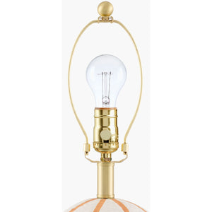   Modern European furniture - Vertical Lined Ceramic Table Lamp - www.oroa.com | Oroa.com
