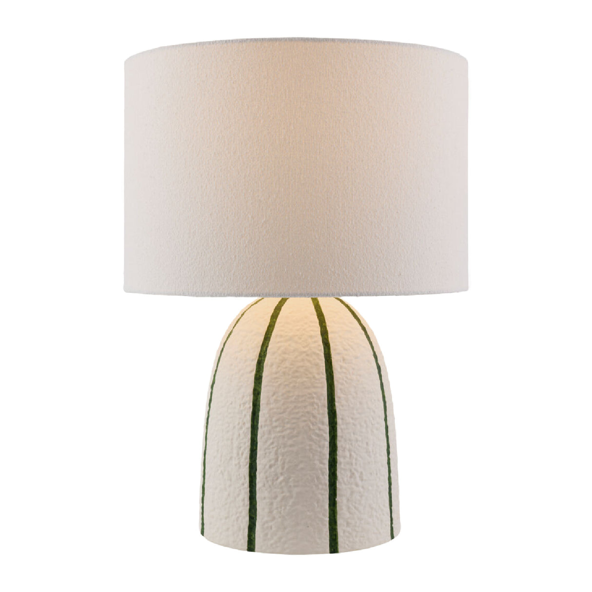   Modern European furniture - Vertical Lined Ceramic Table Lamp - www.oroa.com | Oroa.com
