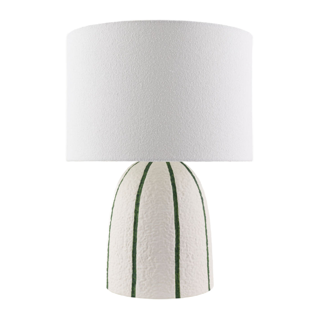   Modern European furniture - Vertical Lined Ceramic Table Lamp - www.oroa.com | Oroa.com