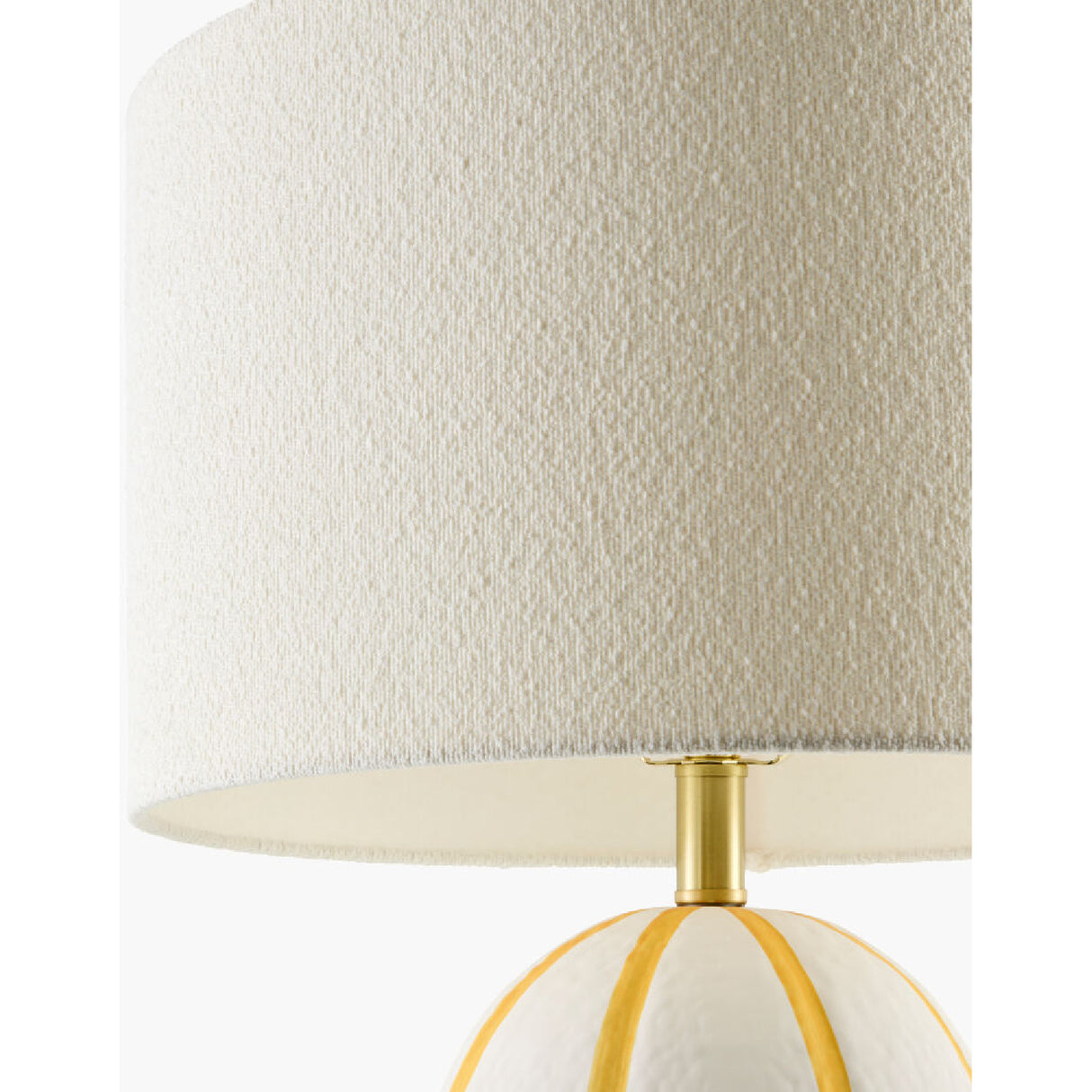   Modern European furniture - Vertical Lined Ceramic Table Lamp - www.oroa.com | Oroa.com