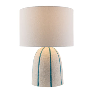   Modern European furniture - Vertical Lined Ceramic Table Lamp - www.oroa.com | Oroa.com