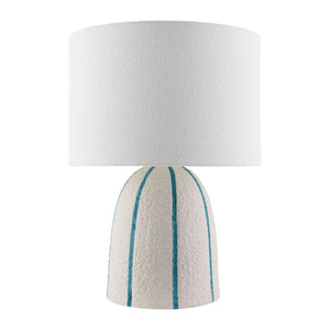   Modern European furniture - Vertical Lined Ceramic Table Lamp - www.oroa.com | Oroa.com
